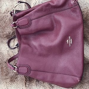 Cranberry Coach hobo purse